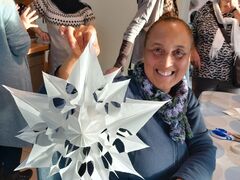 Vorbereitung für den Weihnachtsmarkt