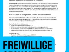 AB AUGUST 2026 GESUCHT: Deutschkursleiterin!